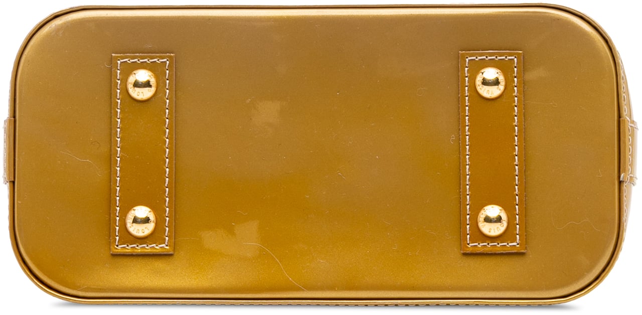 Louis Vuitton Monogram Vernis Alma BB Goud