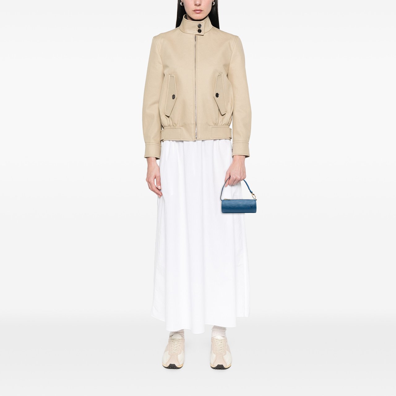 Louis Vuitton Epi Pochette Papillon Blauw