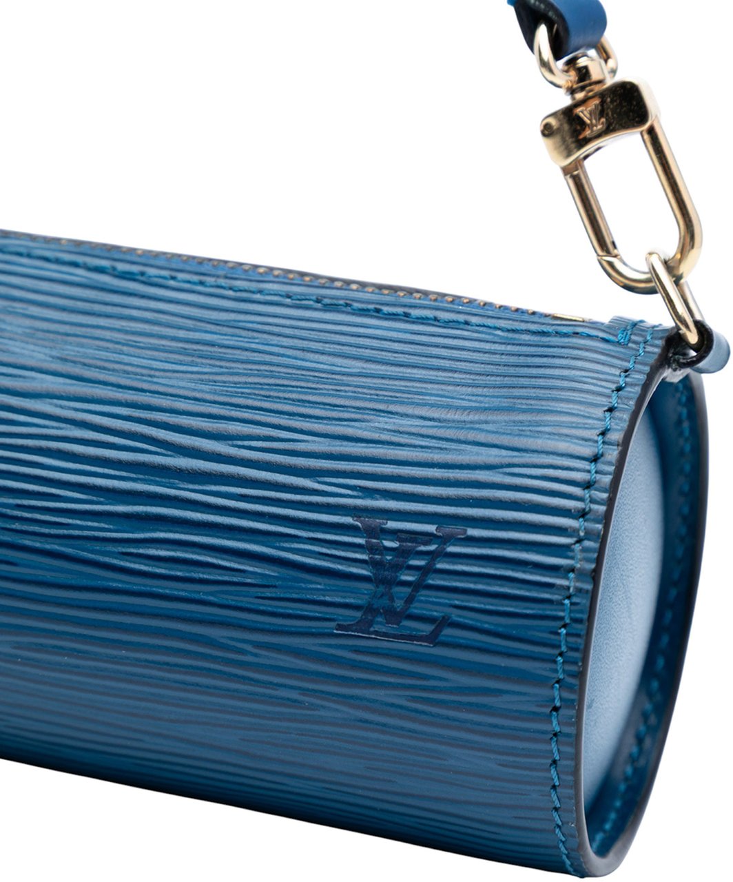 Louis Vuitton Epi Pochette Papillon Blauw