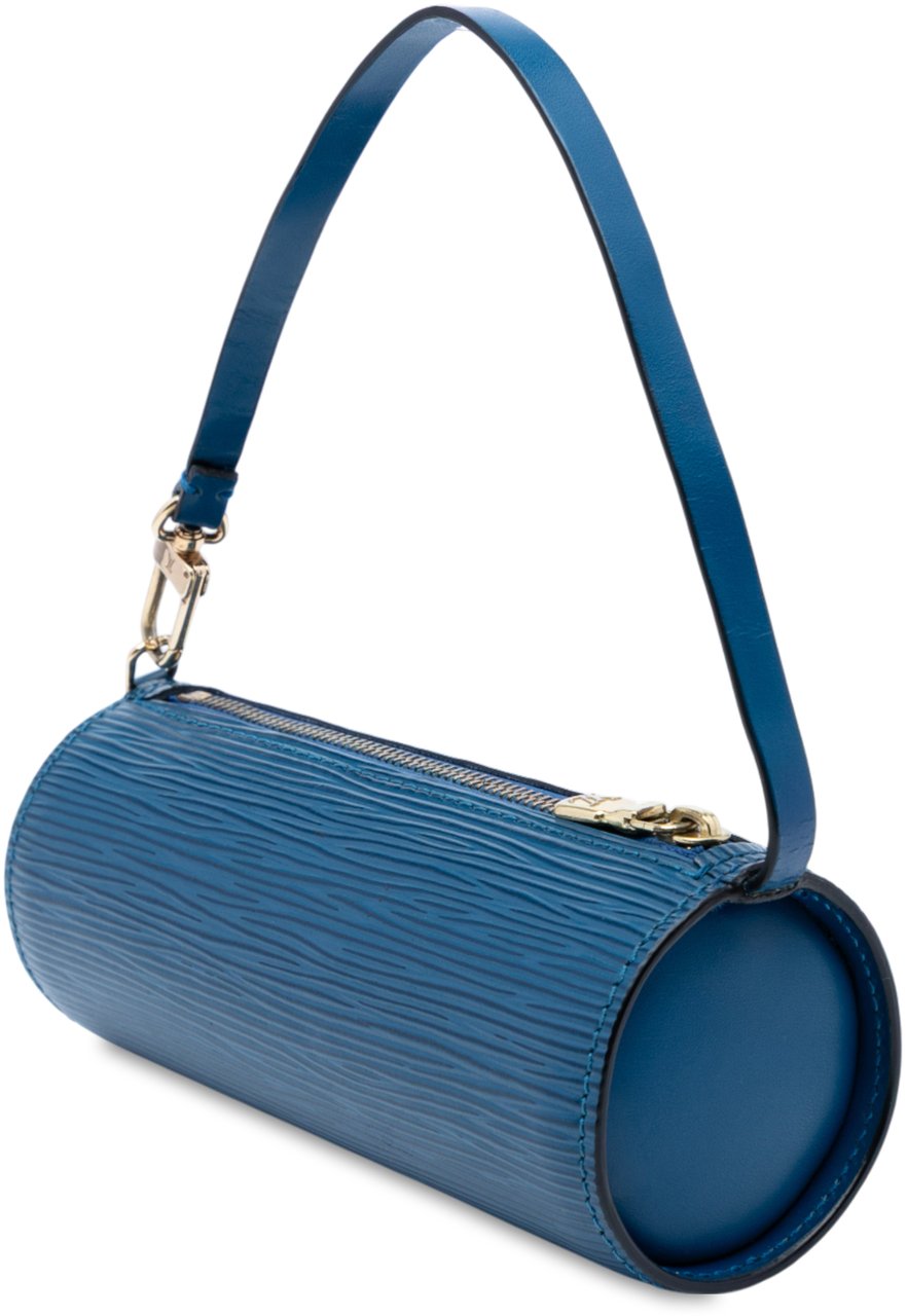 Louis Vuitton Epi Pochette Papillon Blauw