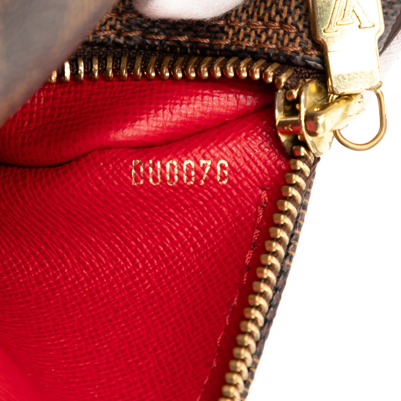 Louis Vuitton Damier Ebene Papillon 26 Bruin