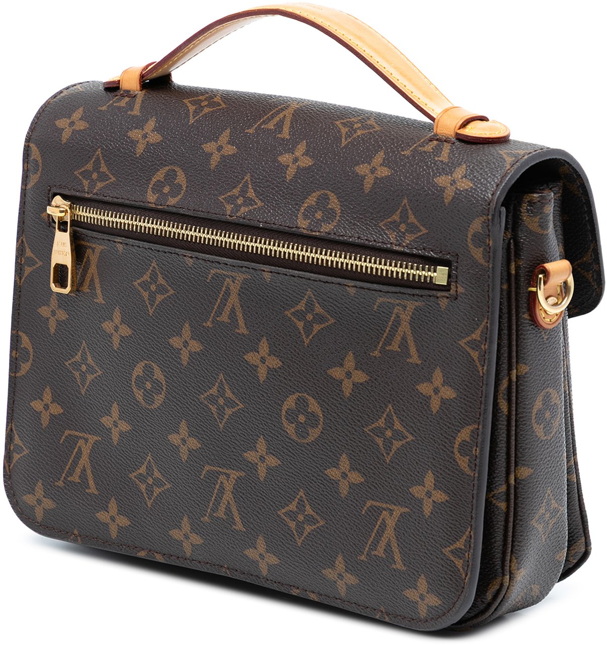 Louis Vuitton Monogram Pochette Metis Bruin