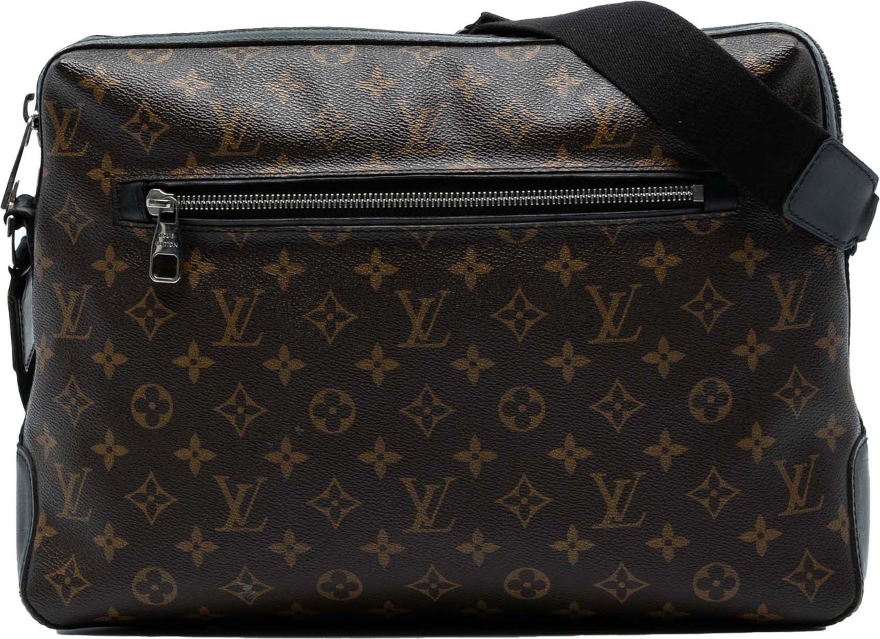 Louis Vuitton Monogram Macassar Torres Messenger Bag Bruin
