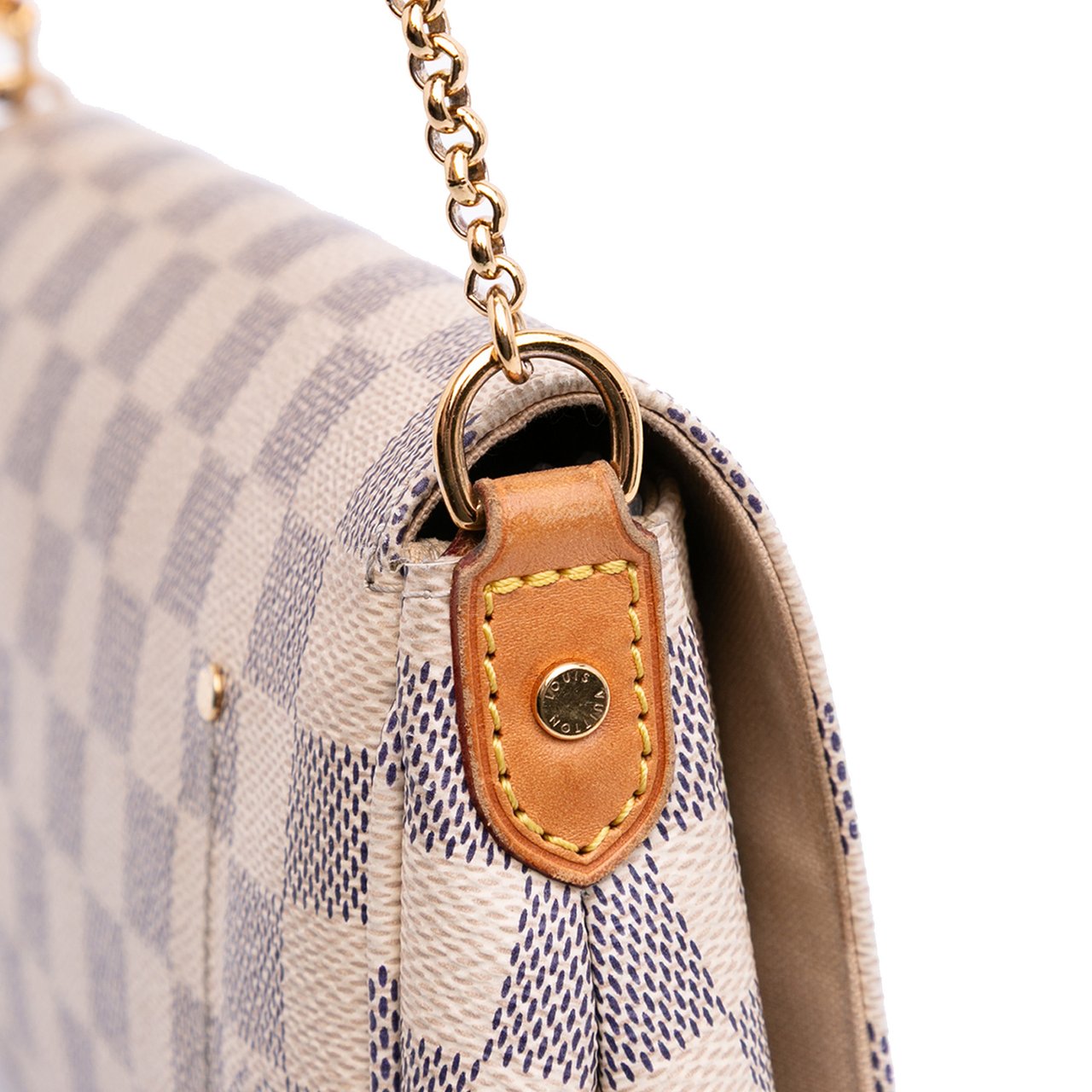 Louis Vuitton Damier Azur Favorite PM Wit