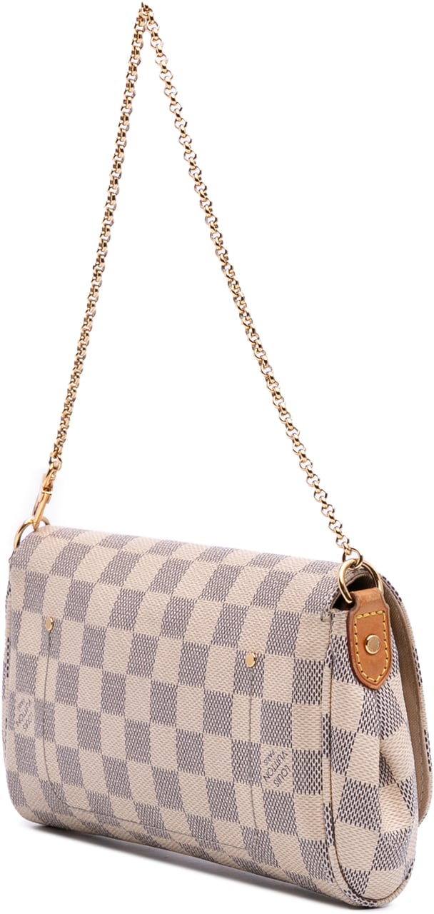 Louis Vuitton Damier Azur Favorite PM Wit