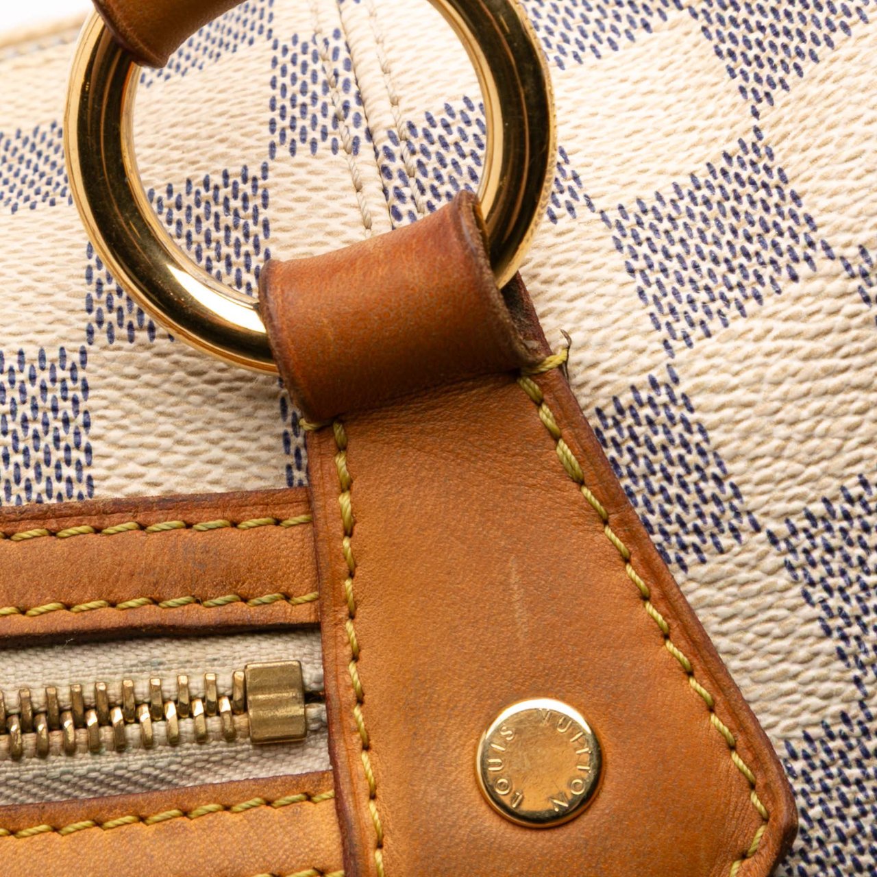 Louis Vuitton Damier Azur Evora MM Wit