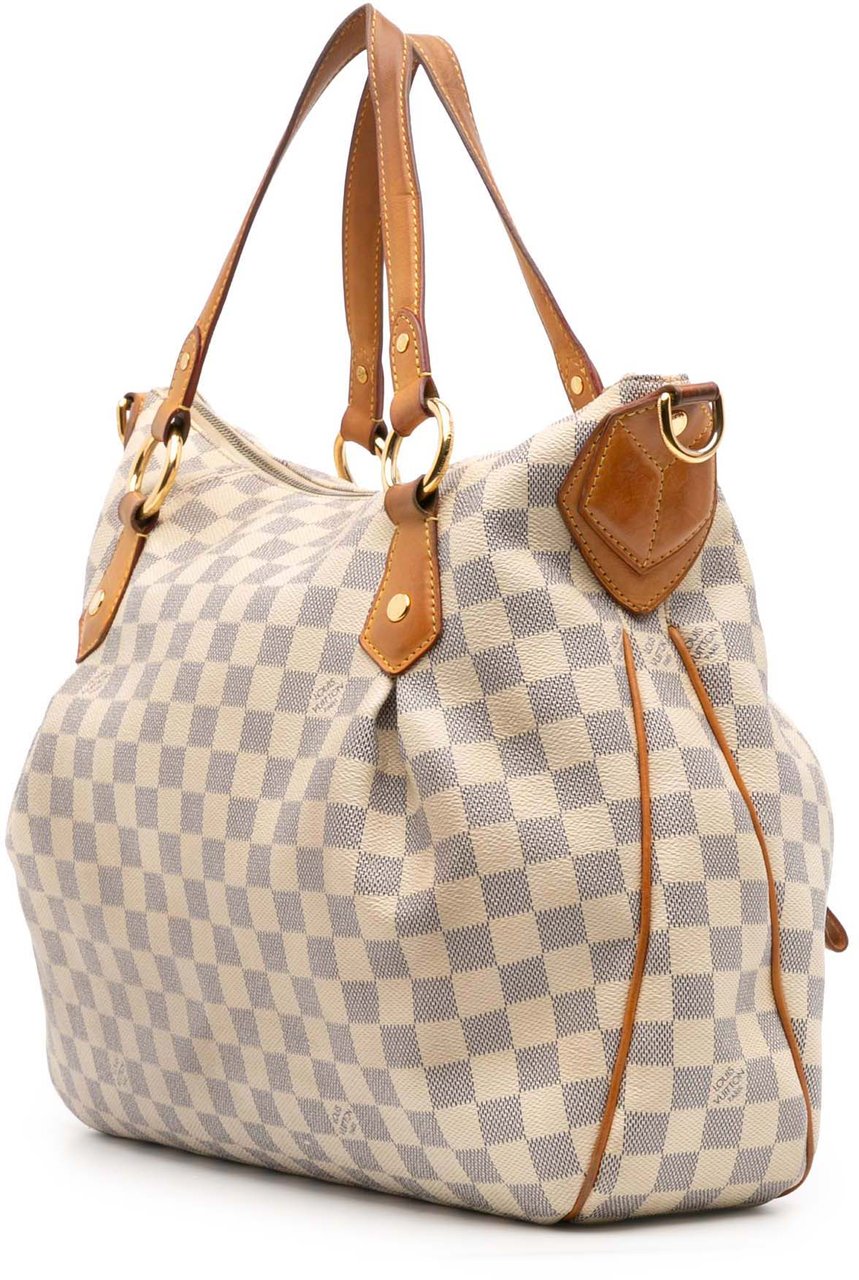 Louis Vuitton Damier Azur Evora MM Wit