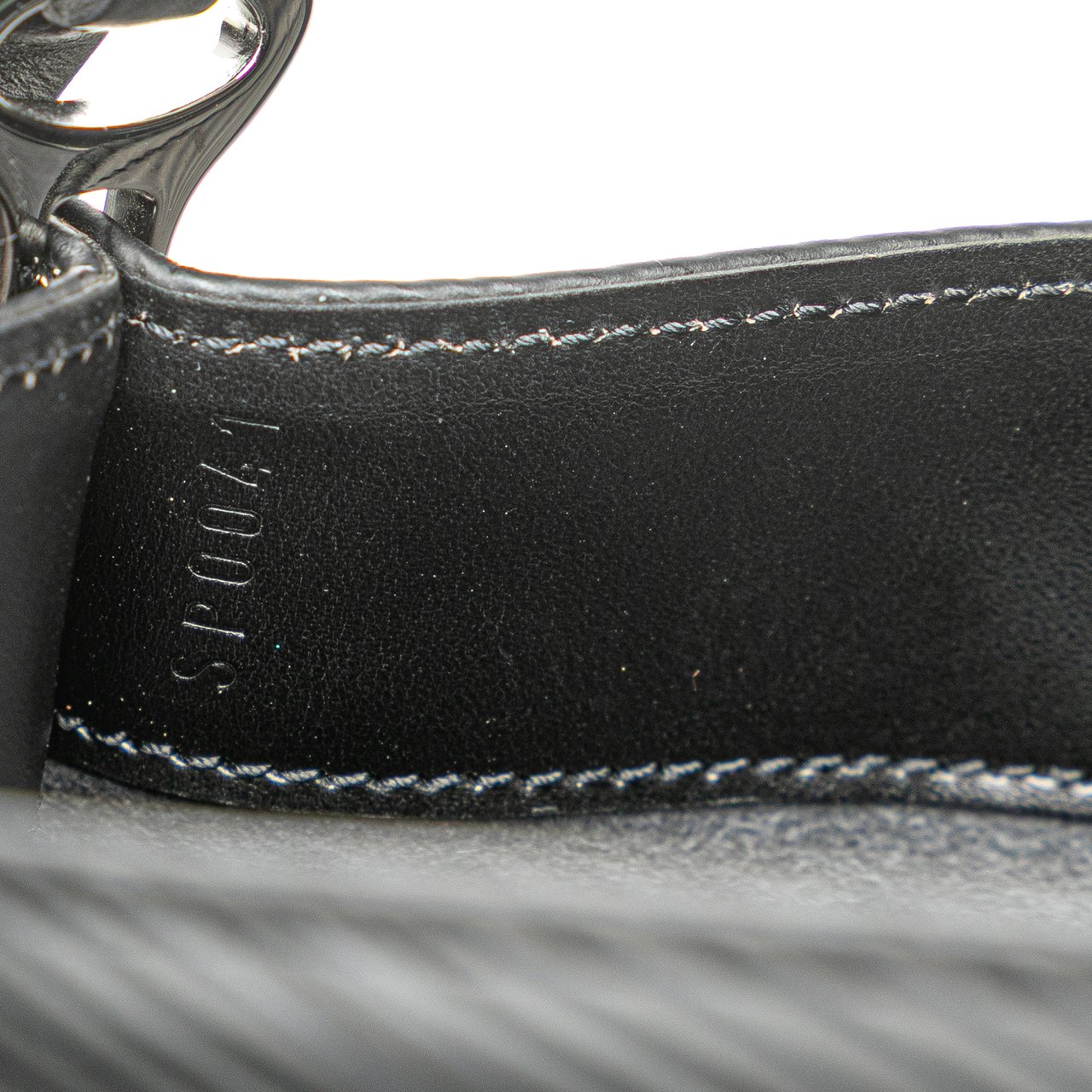 Louis Vuitton Epi Demi Lune Pochette Zwart