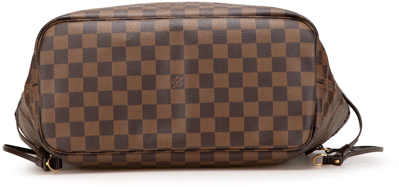 Louis Vuitton Damier Ebene Neverfull MM Bruin