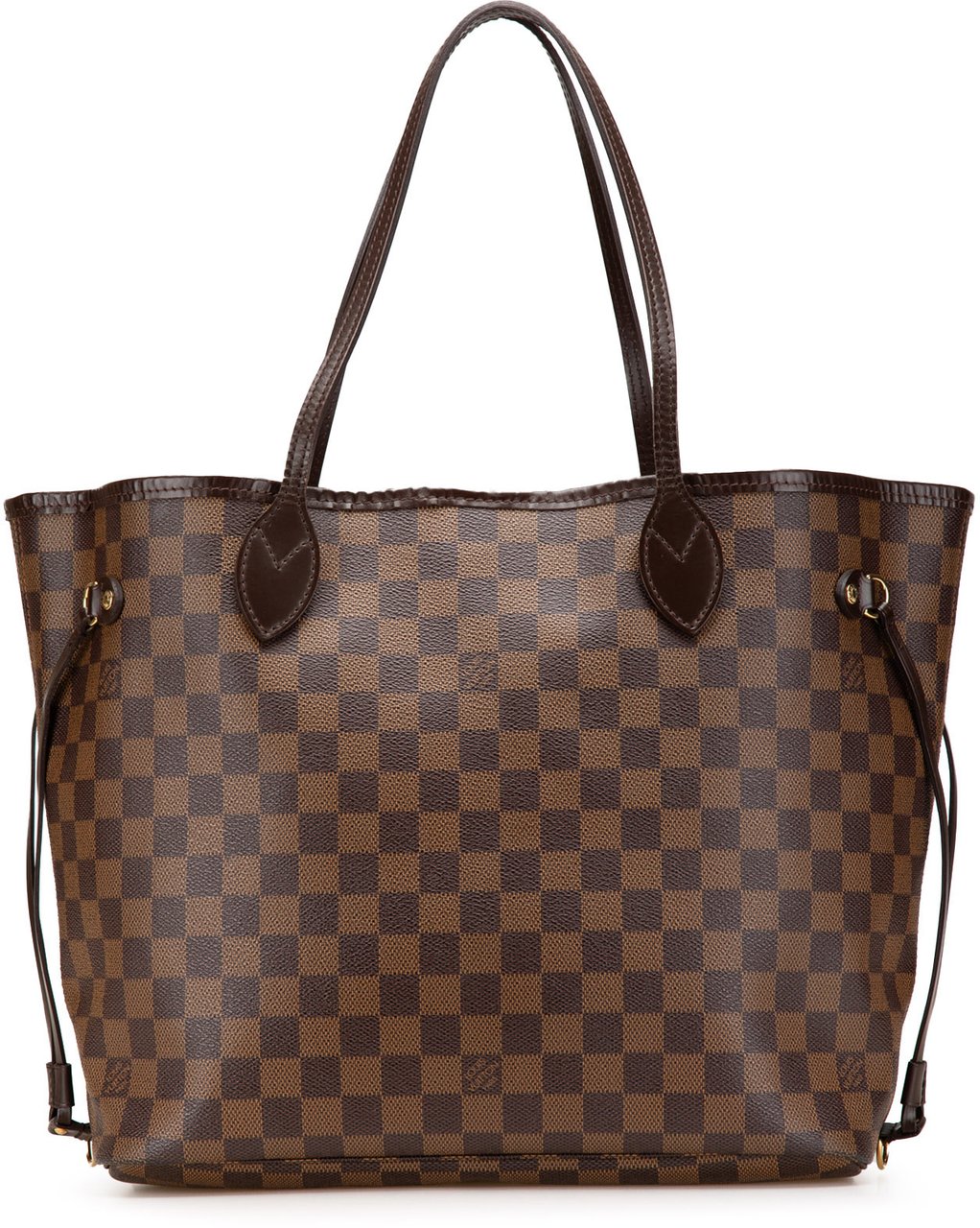 Louis Vuitton Damier Ebene Neverfull MM Bruin