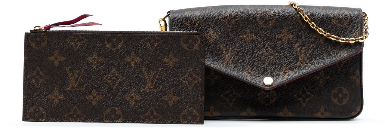 Louis Vuitton Monogram Pochette Felicie Bruin
