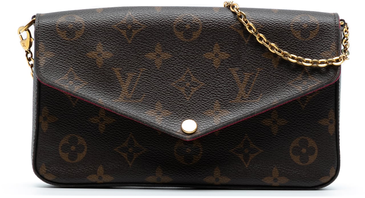 Louis Vuitton Monogram Pochette Felicie Bruin