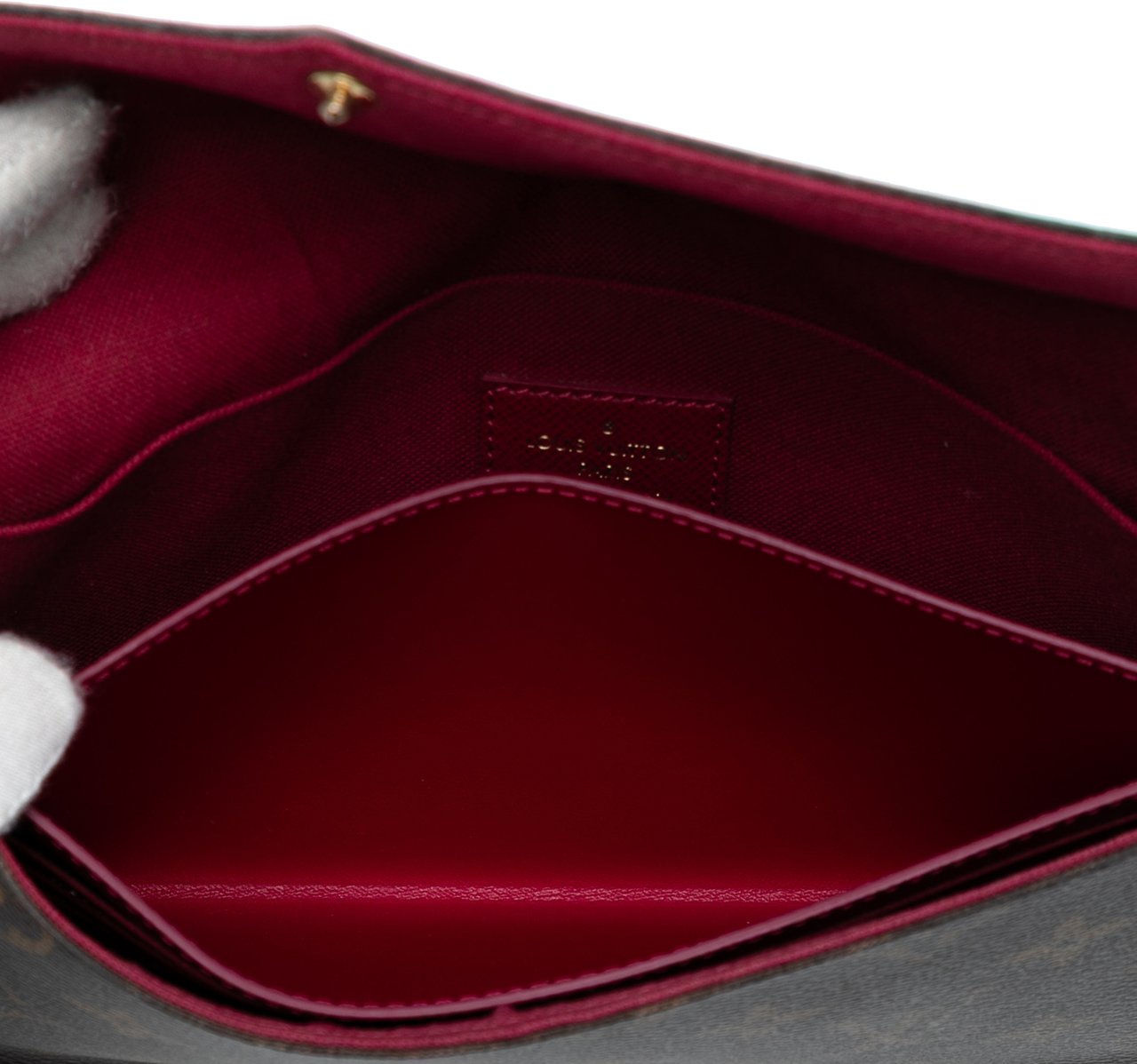 Louis Vuitton Monogram Pochette Felicie Bruin