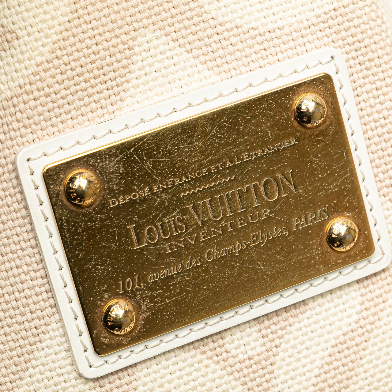 Louis Vuitton Monogram Tahitienne Cabas PM Bruin