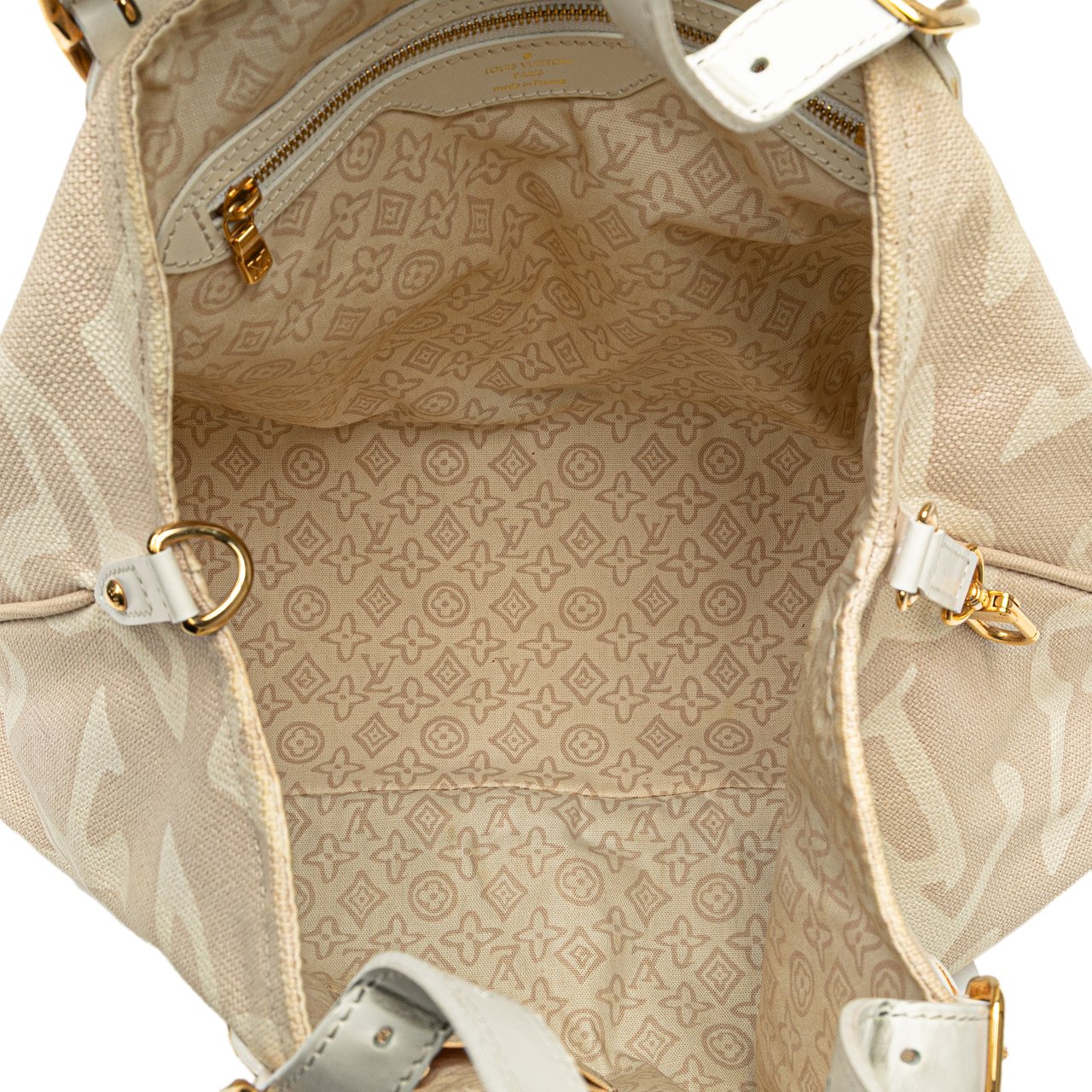 Louis Vuitton Monogram Tahitienne Cabas PM Bruin