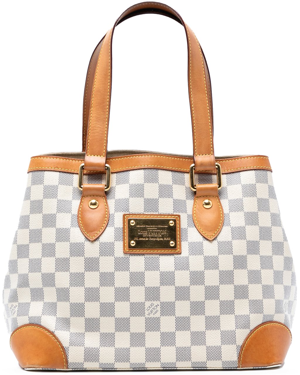 Louis Vuitton Damier Azur Hampstead PM Wit