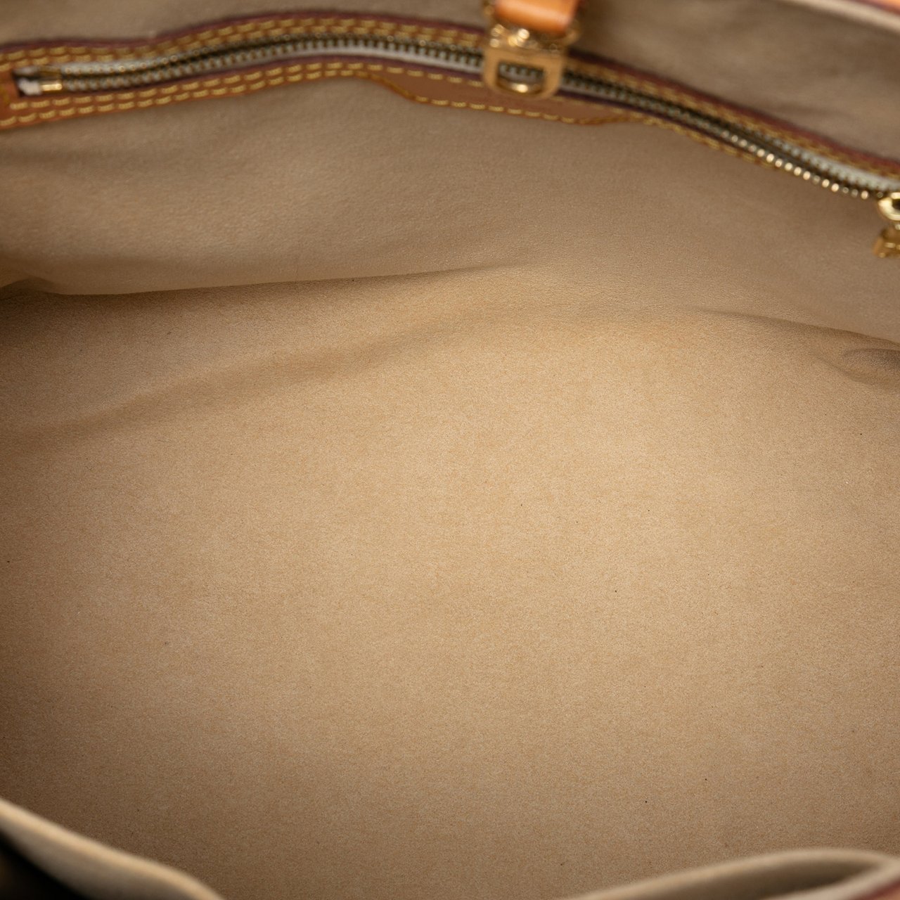 Louis Vuitton Damier Azur Hampstead PM Wit