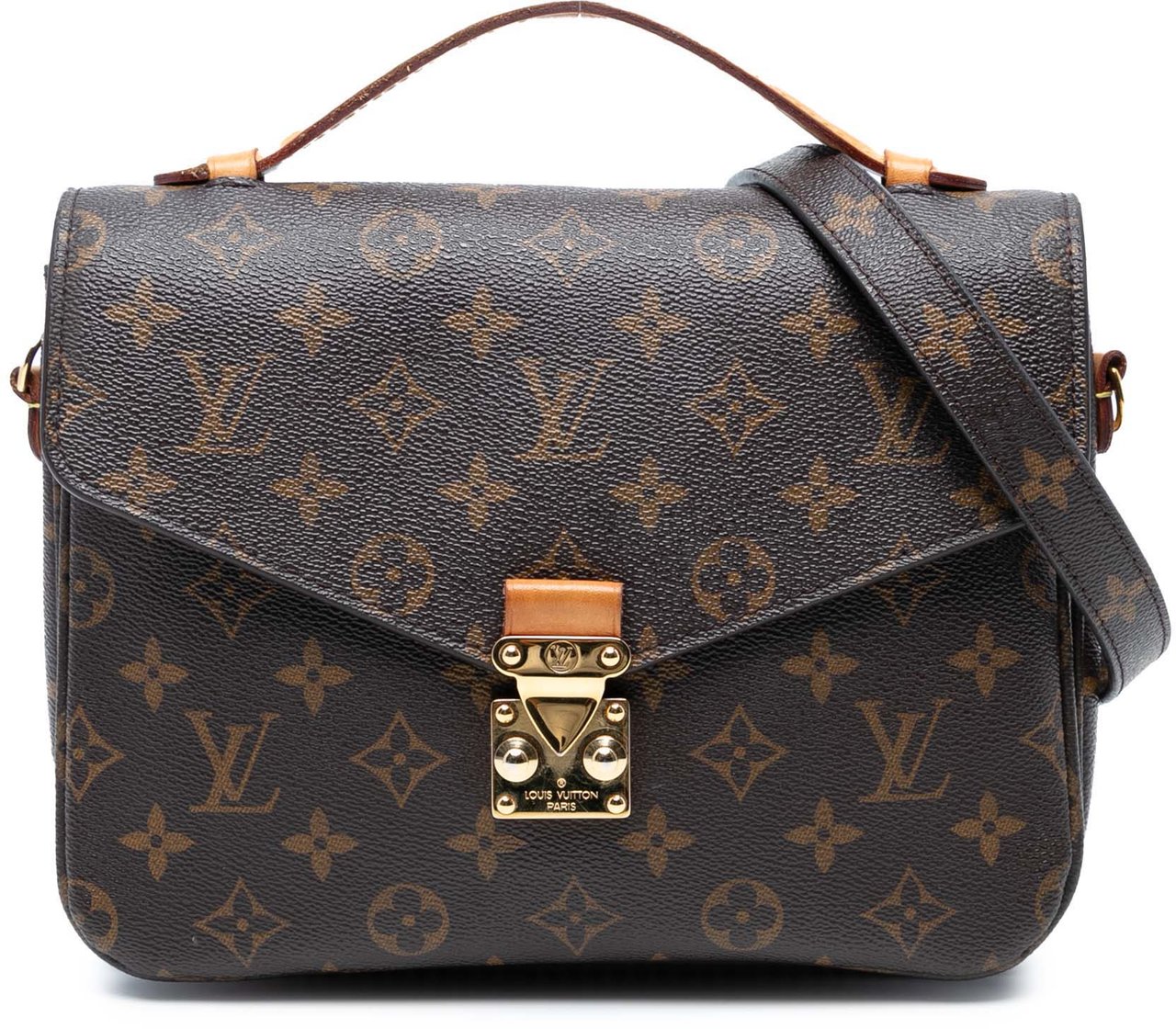 Louis Vuitton Monogram Pochette Metis Bruin