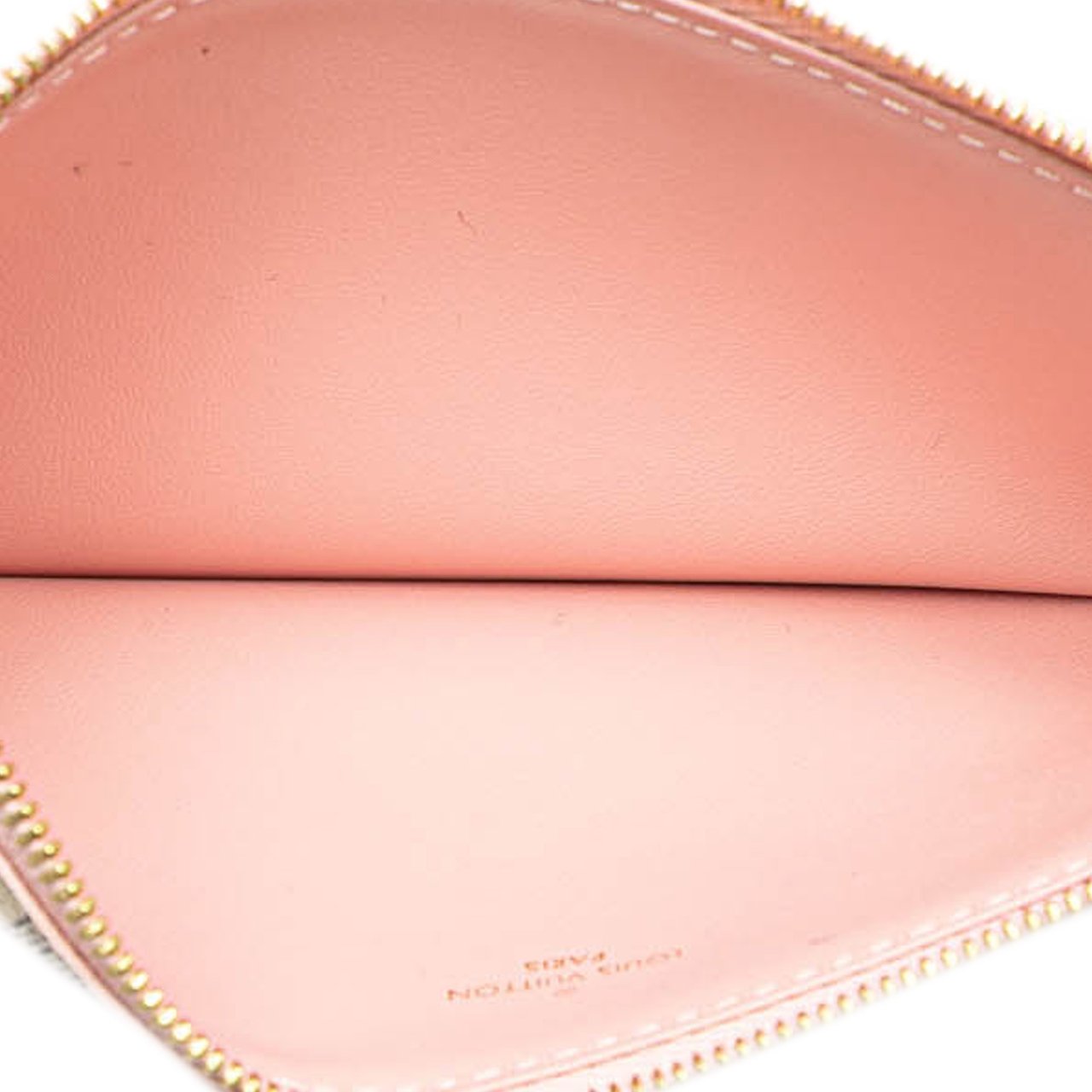 Louis Vuitton Damier Azur Calfskin Pochette Felicie Wit