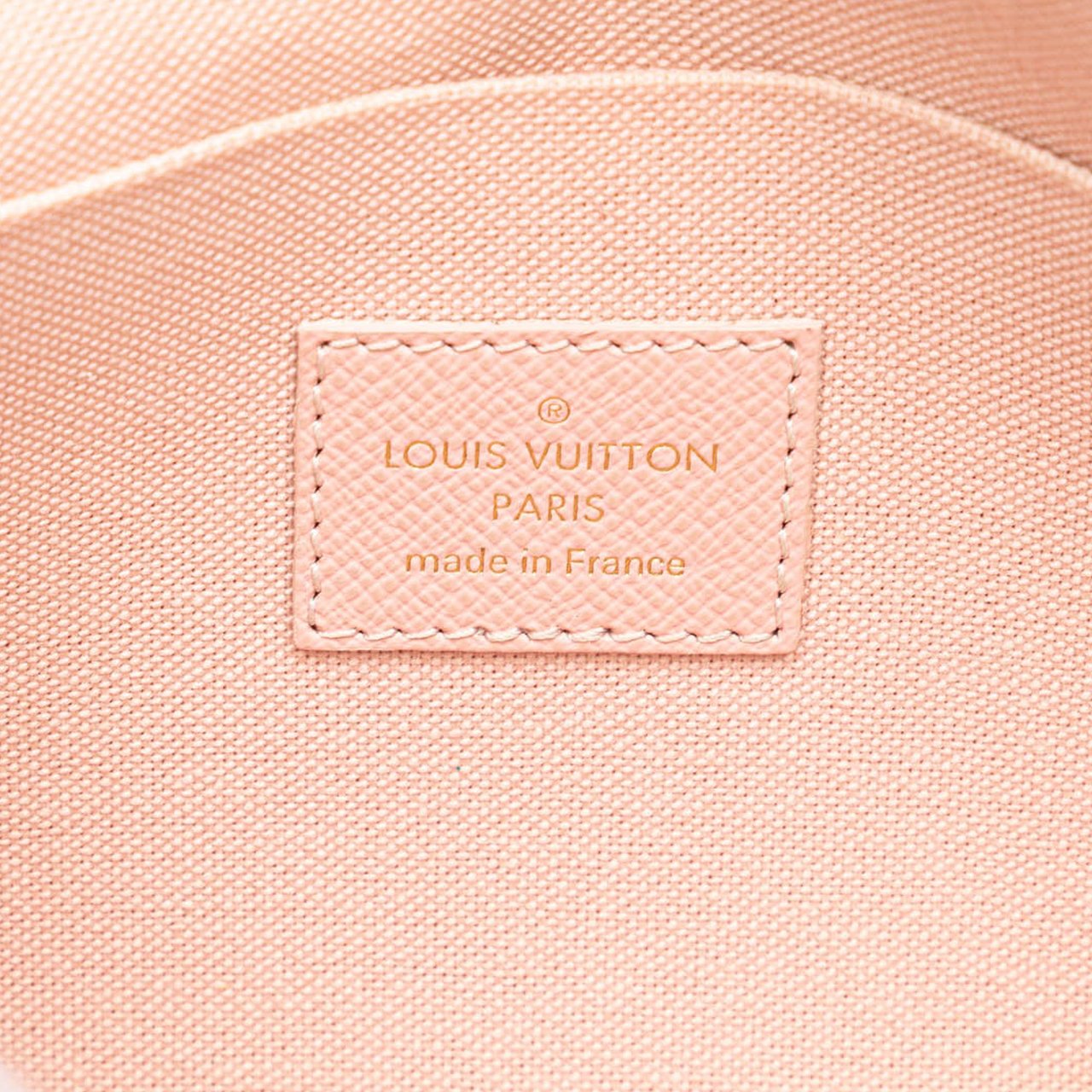 Louis Vuitton Damier Azur Calfskin Pochette Felicie Wit