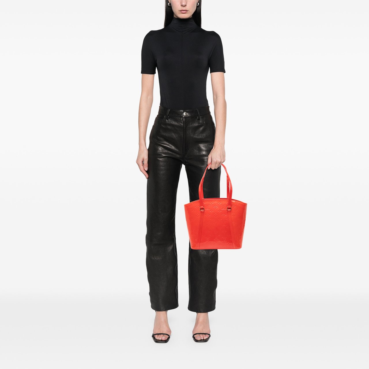 Louis Vuitton Monogram Vernis Avalon MM Rood