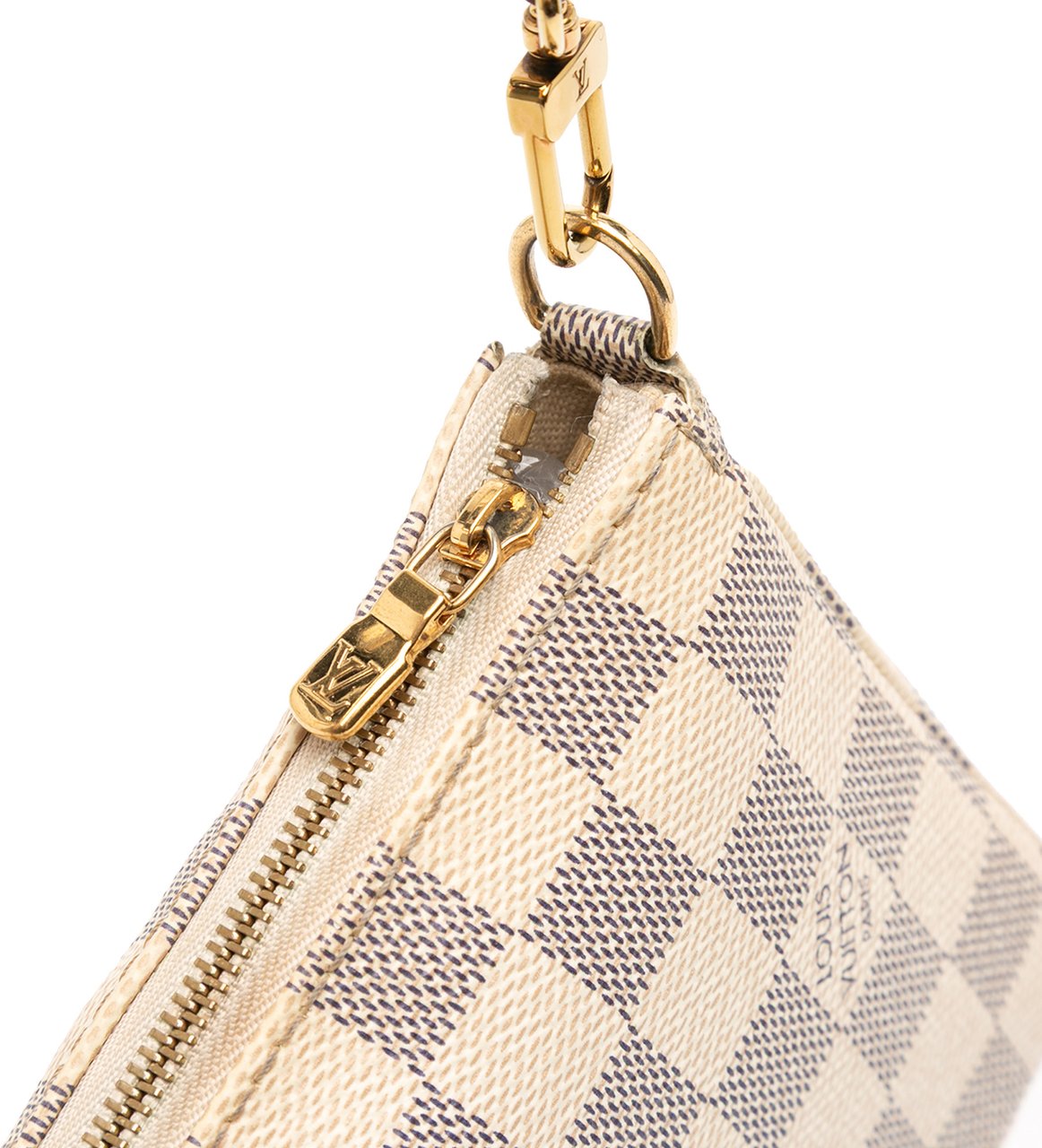 Louis Vuitton Damier Azur Pochette Accessoires Wit