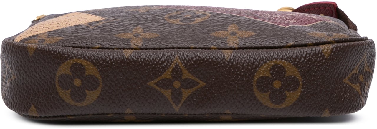 Louis Vuitton Monogram Trunks & Bags Mini Pochette Accessoires Bruin