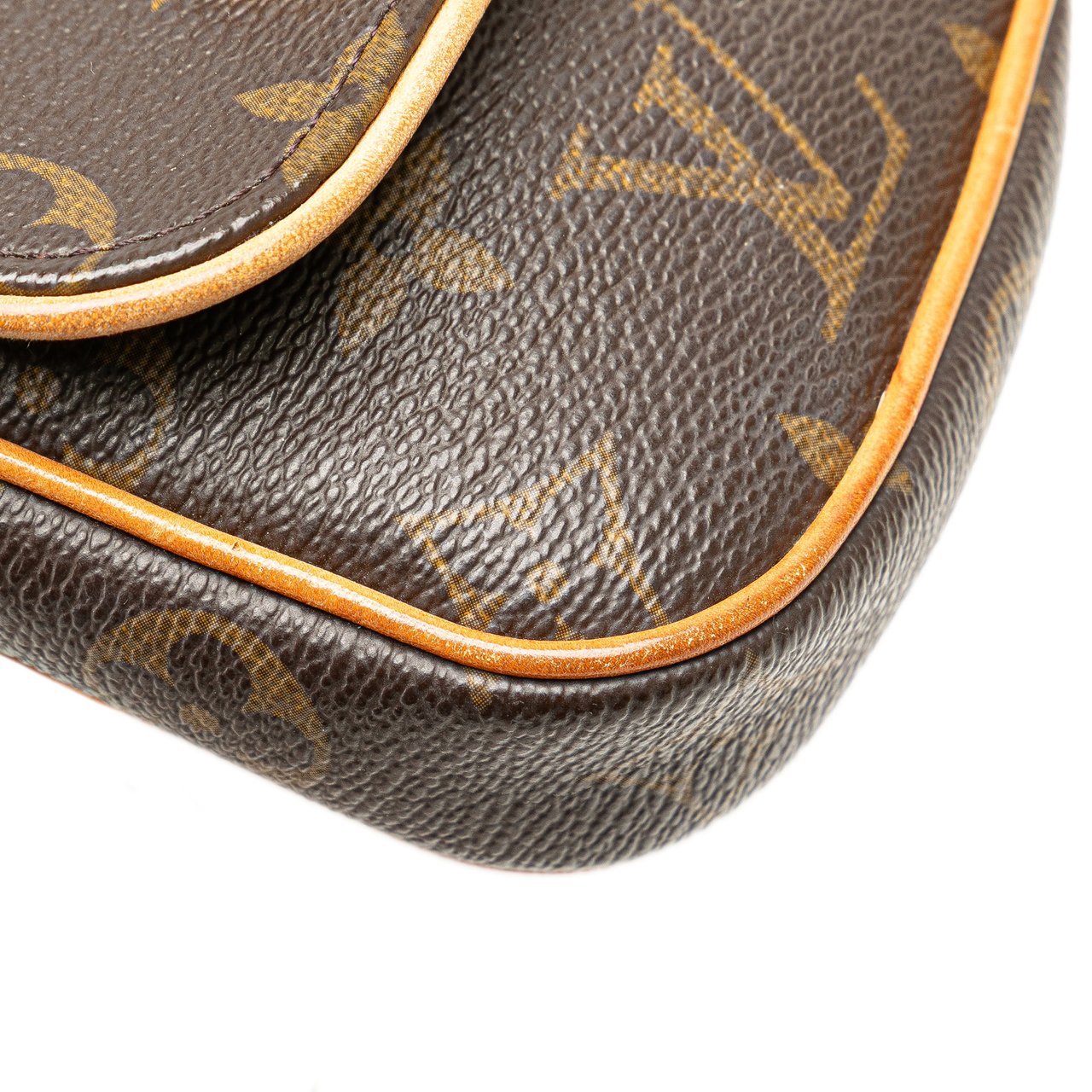 Louis Vuitton Monogram Pochette Cancun Bruin