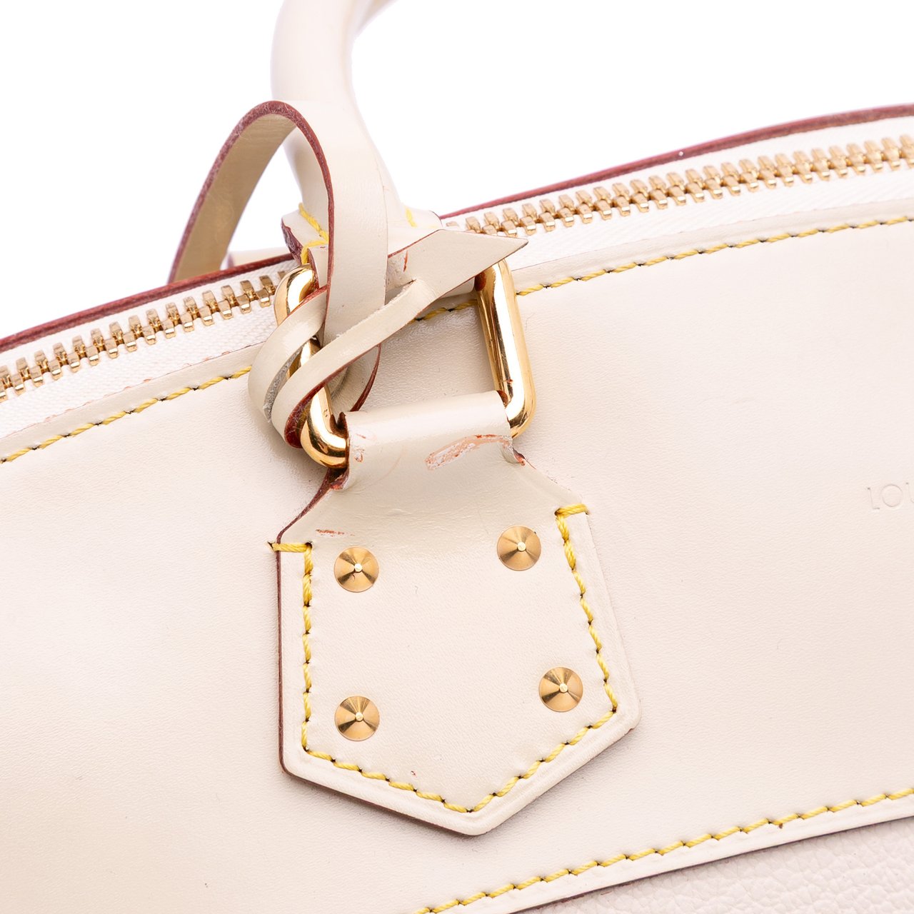 Louis Vuitton Suhali Lockit MM Wit