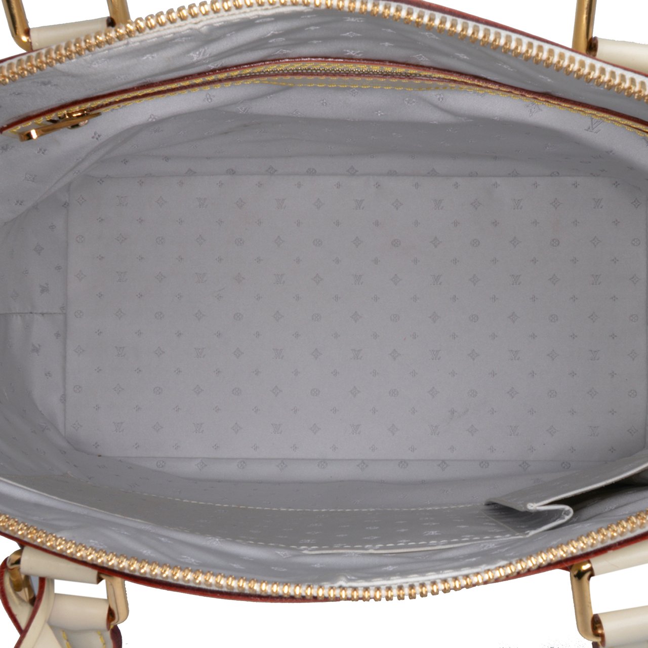 Louis Vuitton Suhali Lockit MM Wit