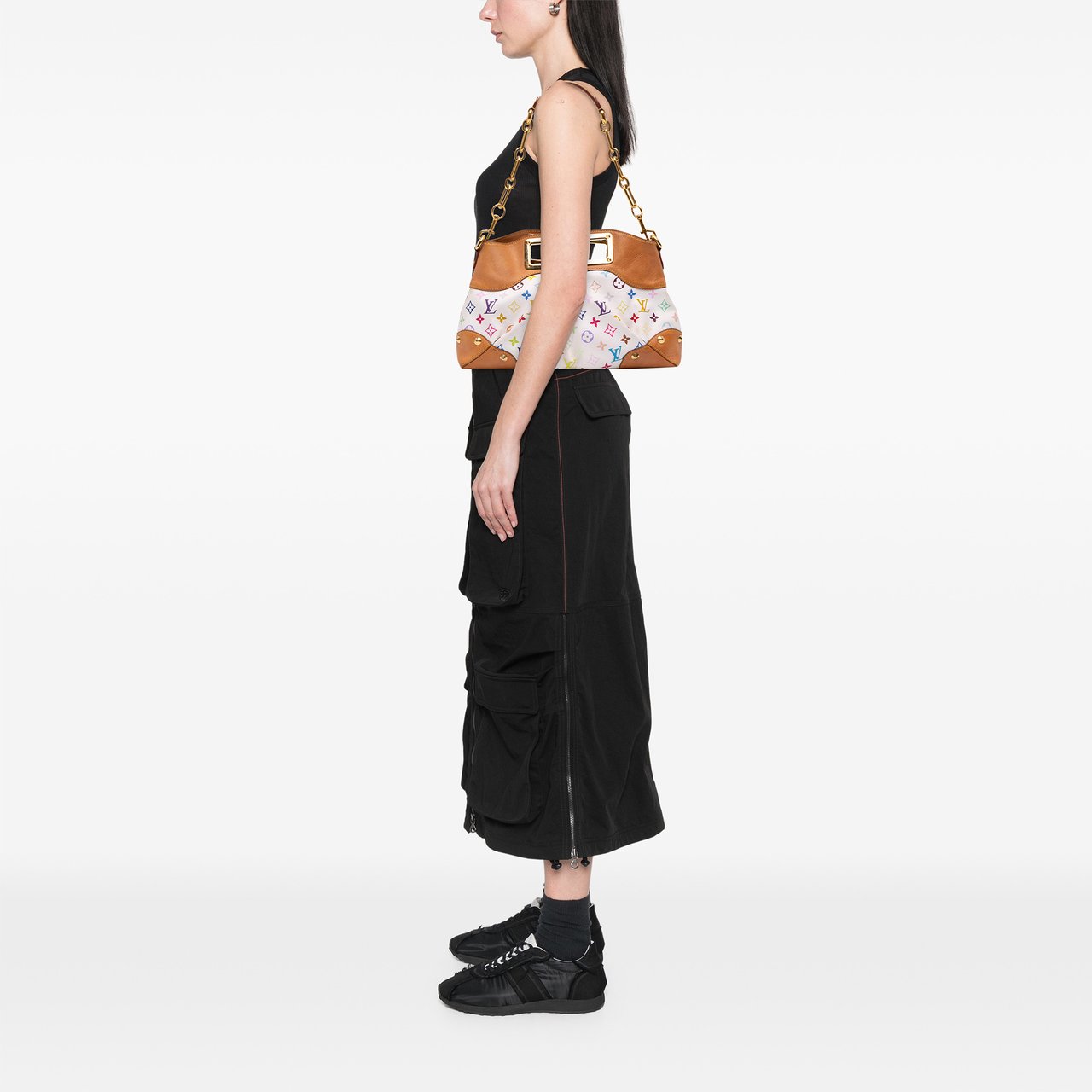 Louis Vuitton Monogram Multicolore Judy MM Wit