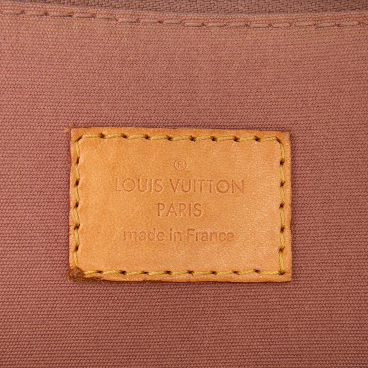Louis Vuitton Monogram Vernis Alma PM Bruin