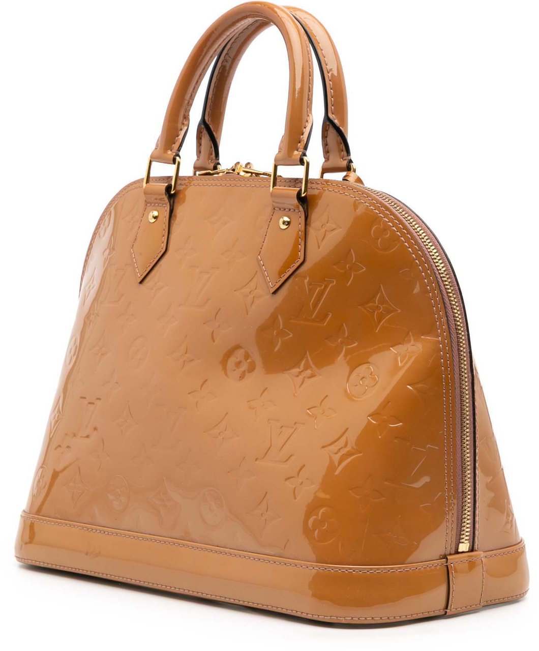 Louis Vuitton Monogram Vernis Alma PM Bruin