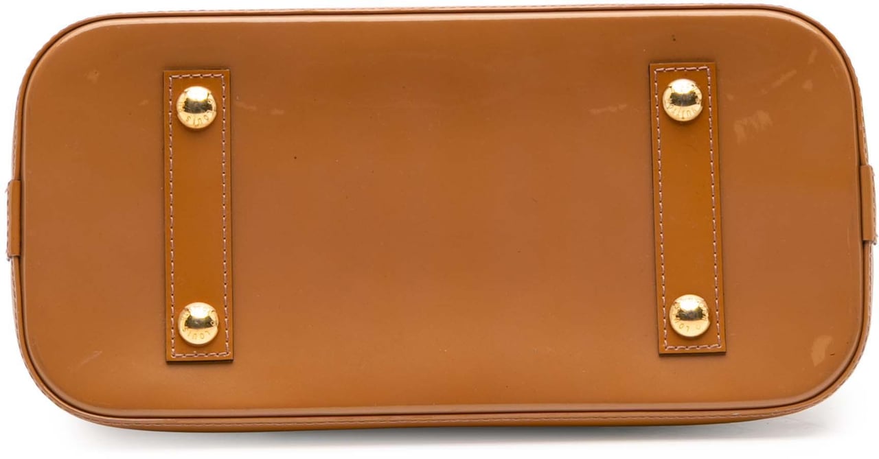 Louis Vuitton Monogram Vernis Alma PM Bruin