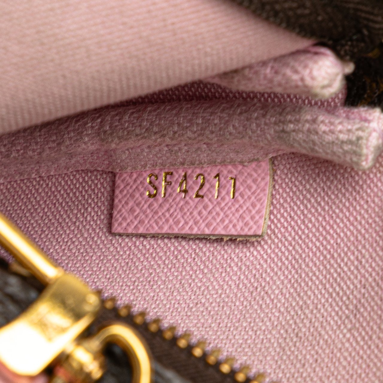 Louis Vuitton Monogram Vivienne Christmas Animation Japanese Garden Mini Pochette Accessoires Bruin