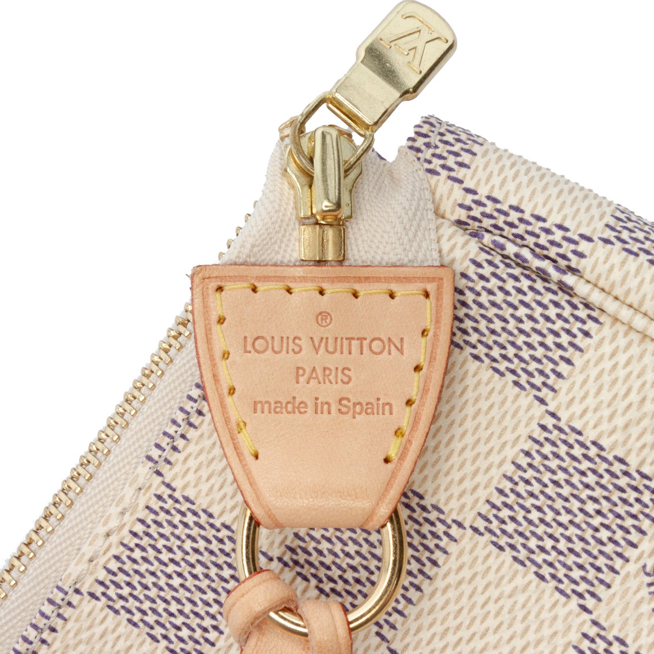 Louis Vuitton Damier Azur Pochette Accessoires Wit