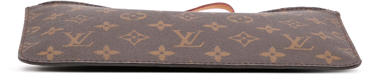 Louis Vuitton Monogram Neverfull Pouch Bruin