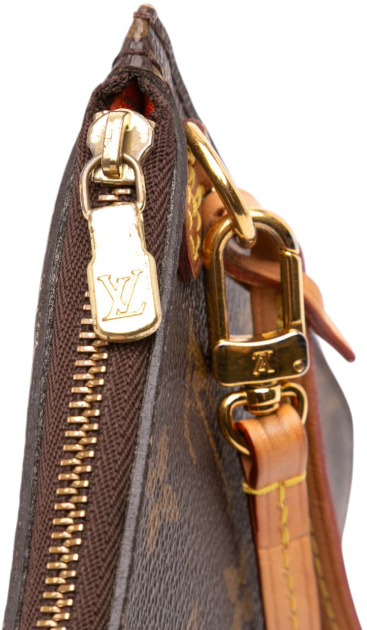 Louis Vuitton Monogram Neverfull Pouch Bruin