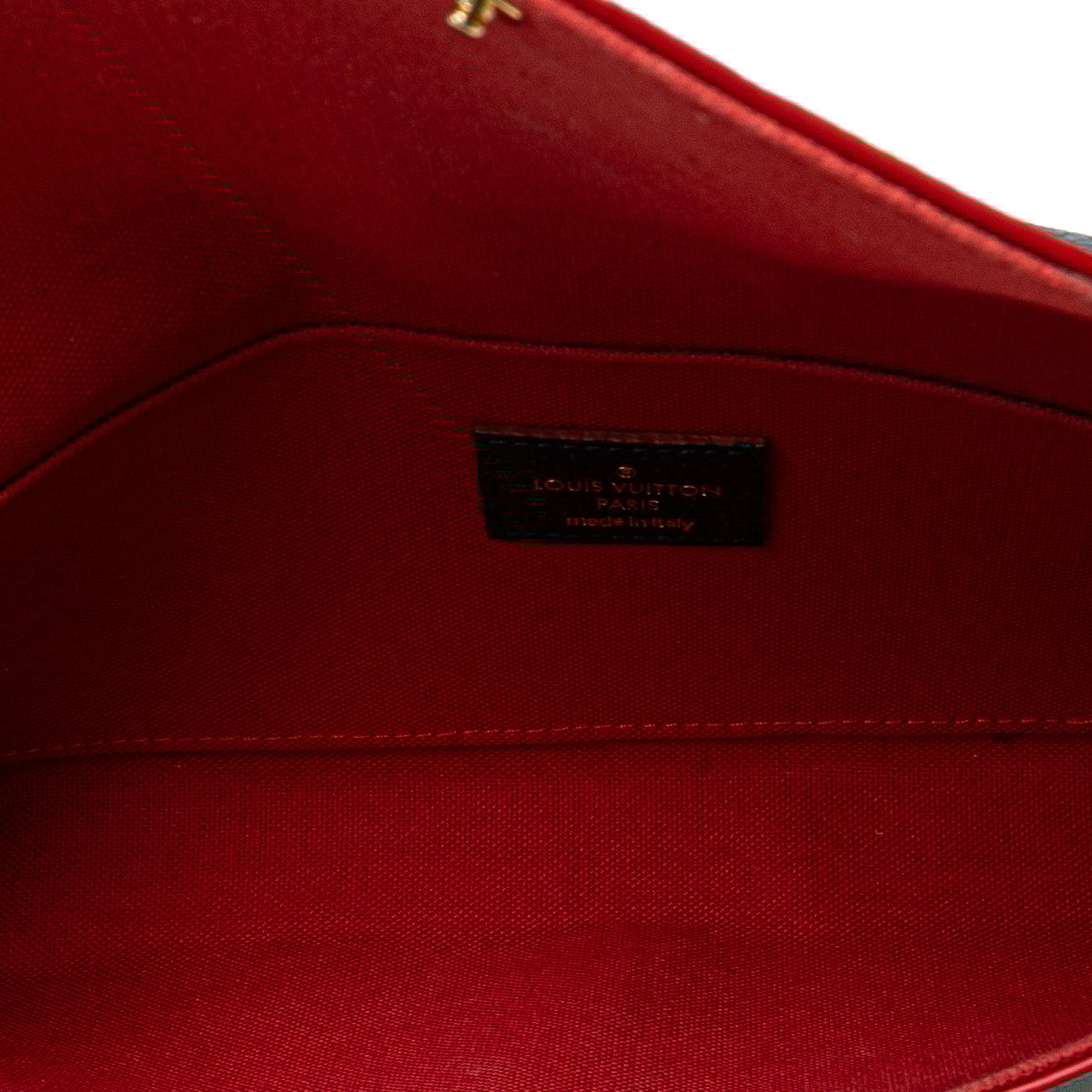 Louis Vuitton Monogram Empreinte Pochette Felicie Blauw
