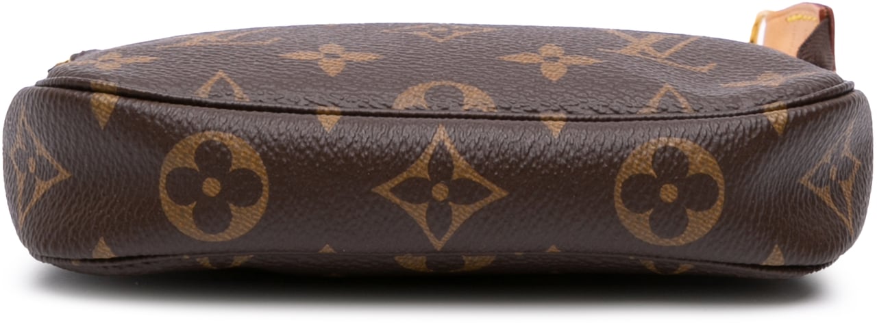 Louis Vuitton Monogram Mini Pochette Accessoires Bruin