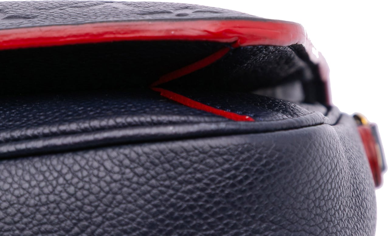 Louis Vuitton Monogram Empreinte Pochette Metis Blauw