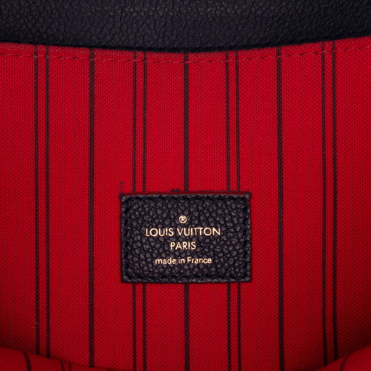 Louis Vuitton Monogram Empreinte Pochette Metis Blauw