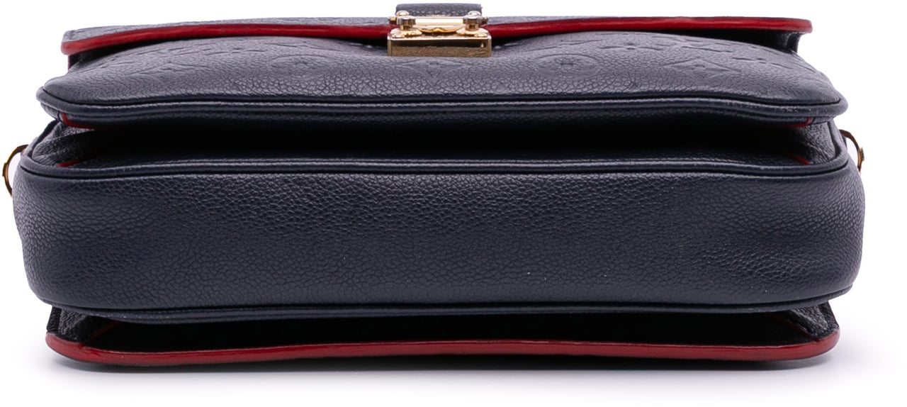 Louis Vuitton Monogram Empreinte Pochette Metis Blauw
