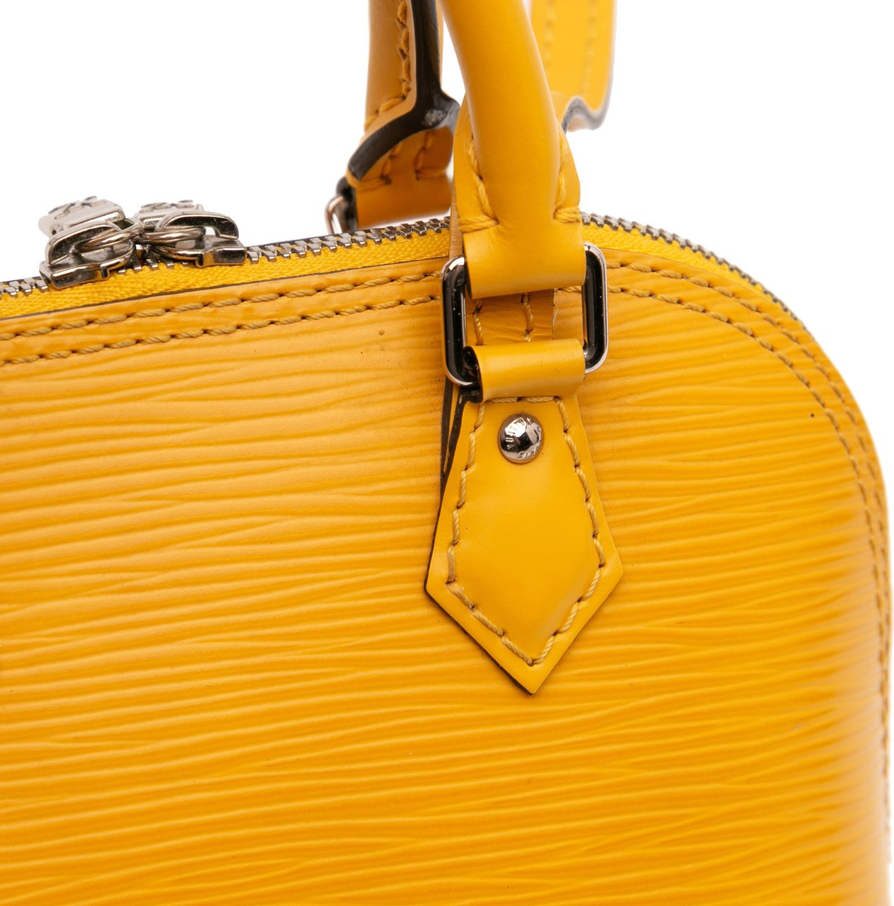 Louis Vuitton Epi Nano Alma Geel