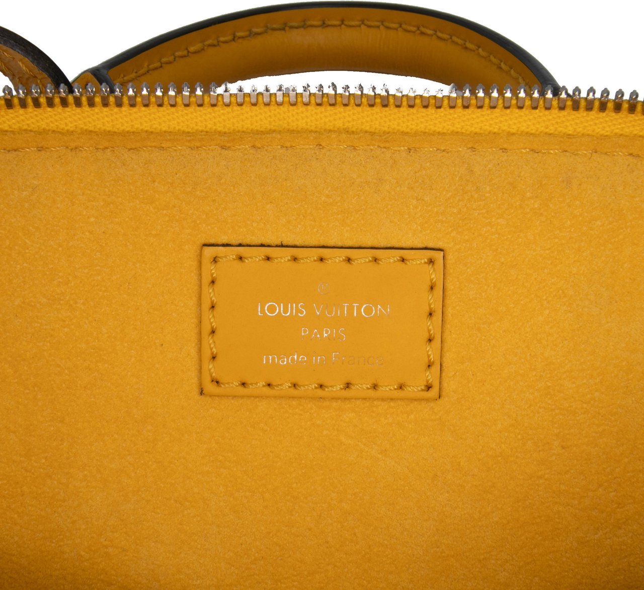 Louis Vuitton Epi Nano Alma Geel