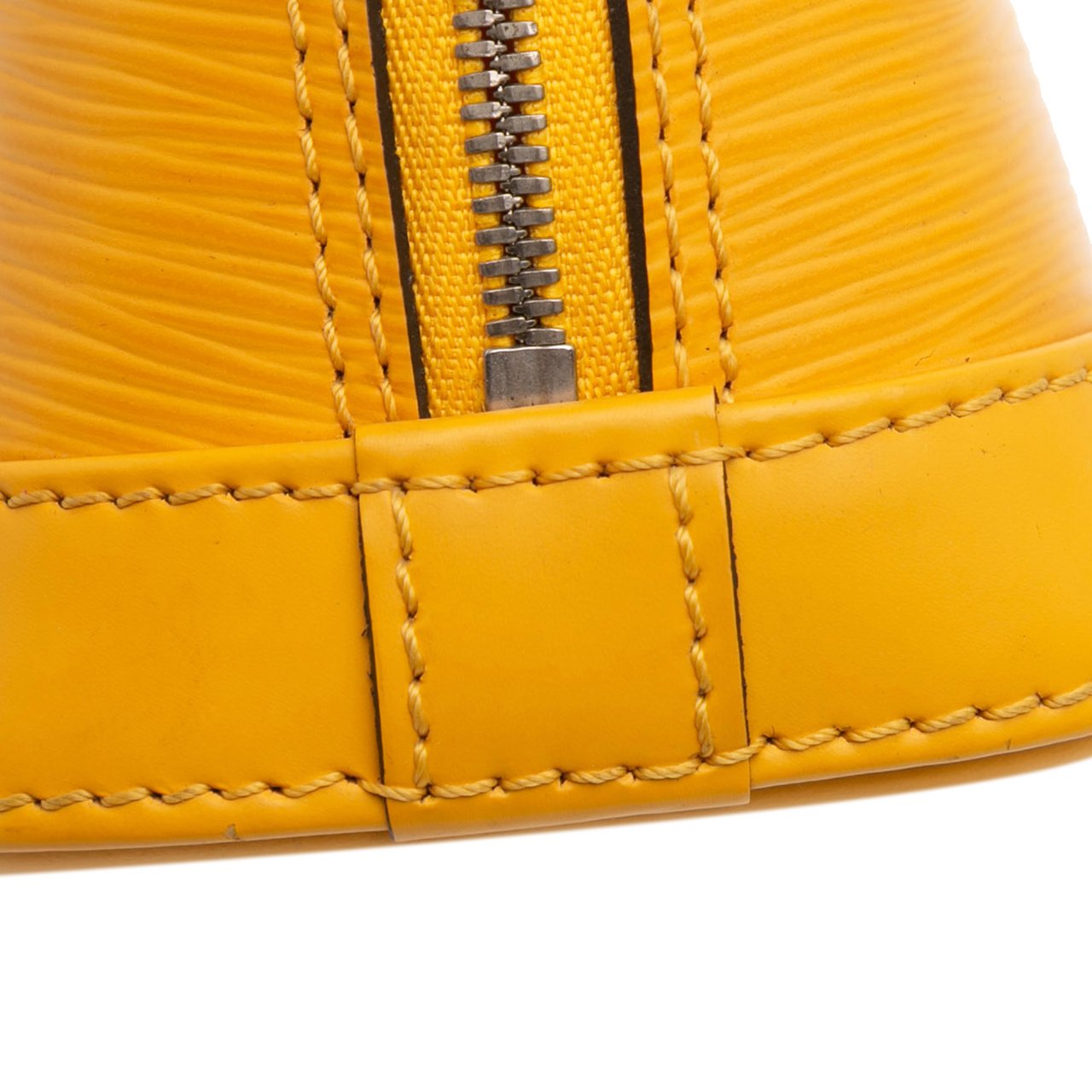 Louis Vuitton Epi Nano Alma Geel