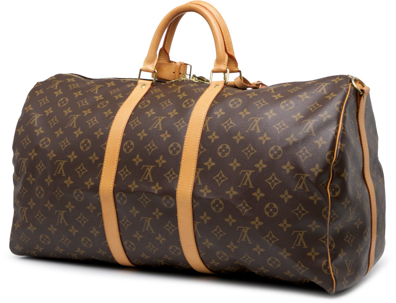Louis Vuitton Monogram Keepall Bandouliere 55 Bruin