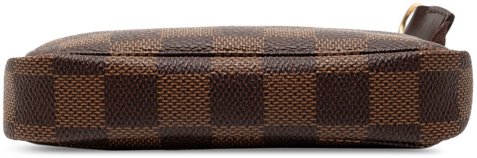 Louis Vuitton Damier Ebene Mini Pochette Accessoires Bruin