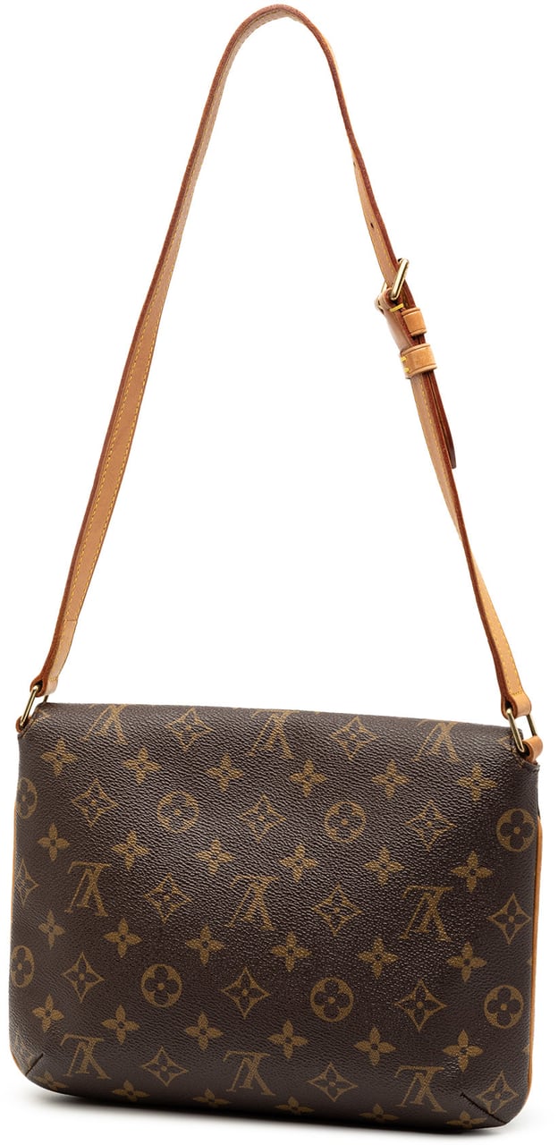 Louis Vuitton Monogram Musette Tango Short Strap Bruin