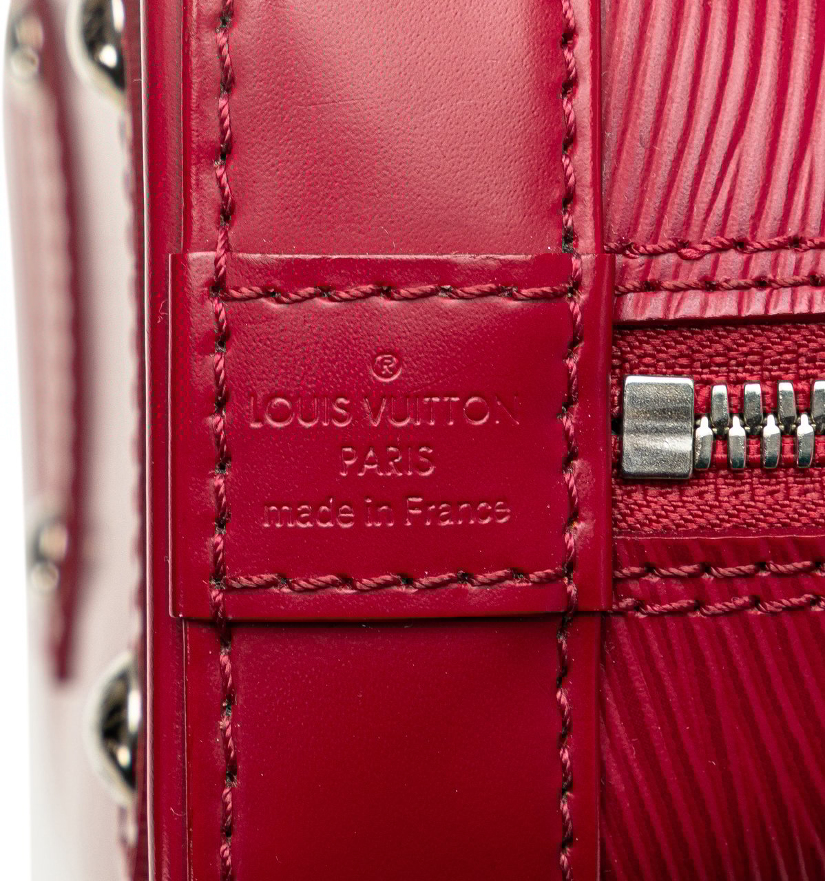 Louis Vuitton Epi Alma BB Rood